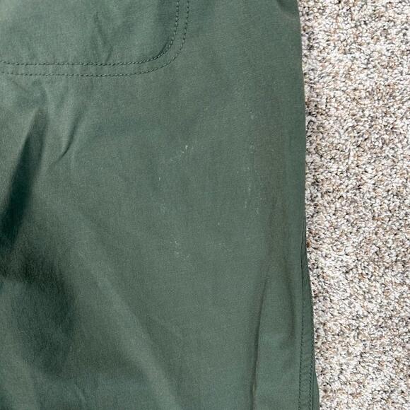 Athleta‎ Pants Womens 6 Green Hiking Nylon Lightwieght Pockets Casual Fishing - Picture 9 of 10